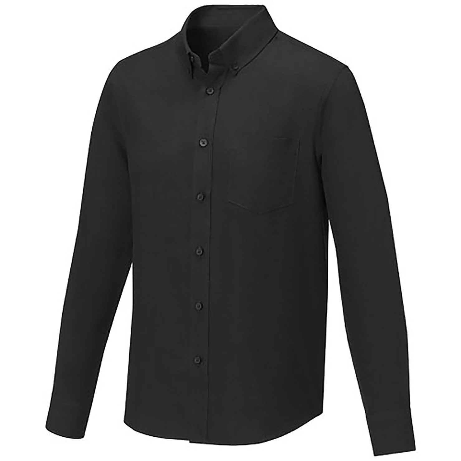 Pollux long sleeve men's shirt - black