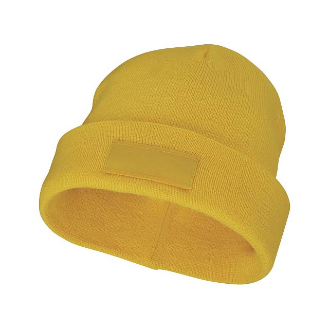 Boreas Mütze mit Aufnäher - Gelb