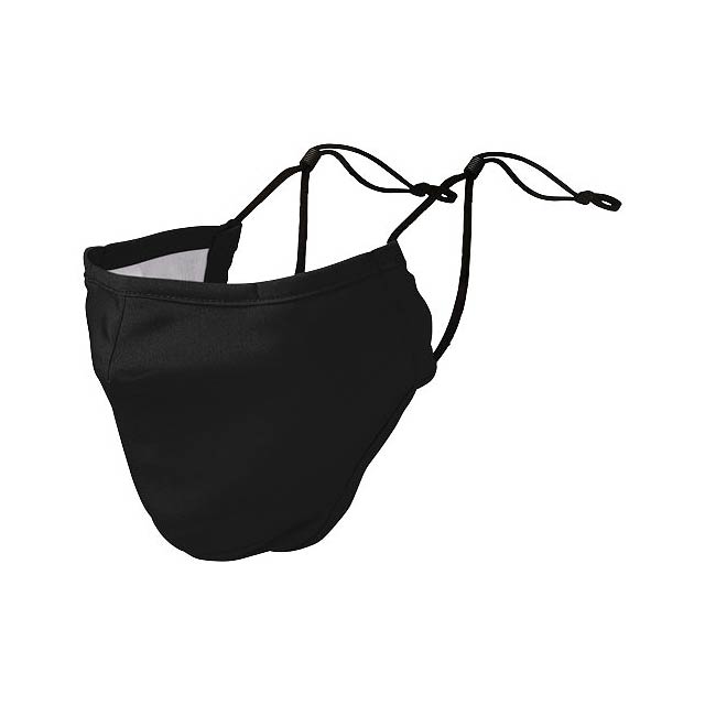 Laurel GRS recycled face mask - black