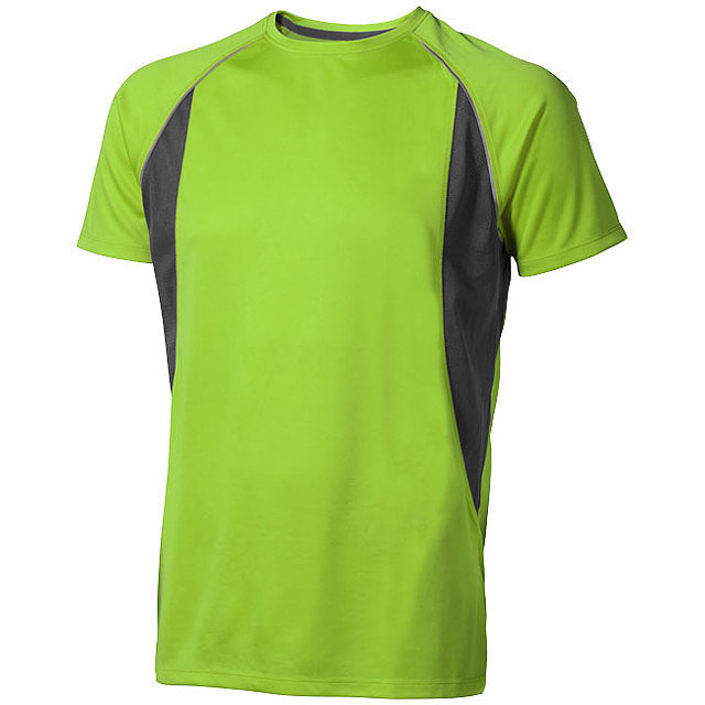 Pánské Tričko Quebec s krátkým rukávem, cool fit - zelená