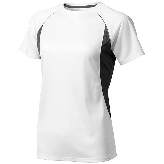 Dámské Tričko Quebec s krátkým rukávem, cool fit - bílá