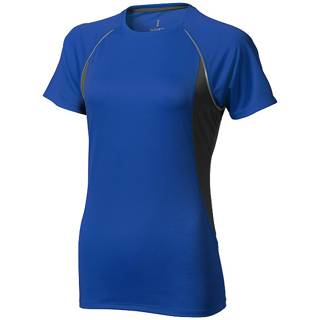 Quebec short sleeve women's cool fit t-shirt - blue