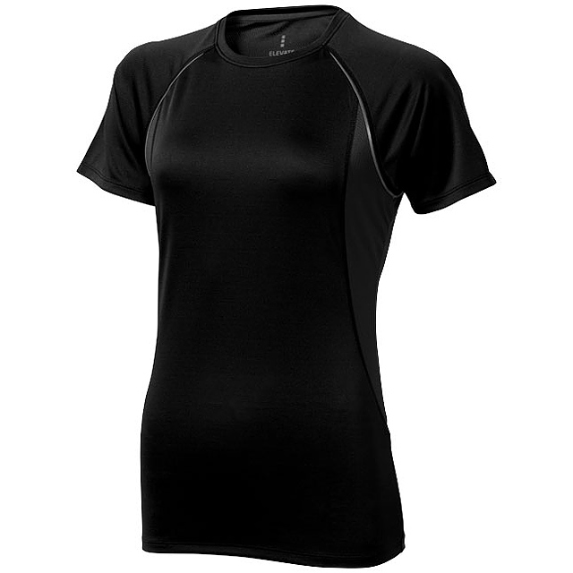 Dámské Tričko Quebec s krátkým rukávem, cool fit - černá