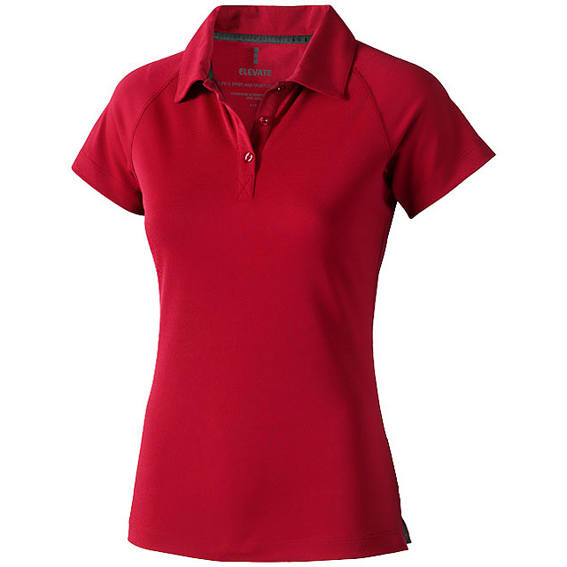 Ottawa short sleeve women's cool fit polo - red