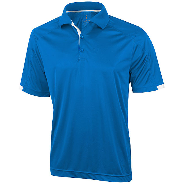 Kiso Poloshirt cool fit für Herren - blau