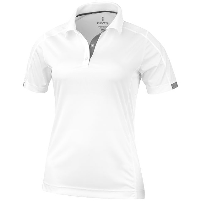 Kiso Poloshirt cool fit für Damen - Weiß 