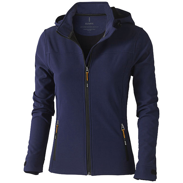 Langley women's softshell jacket - blue