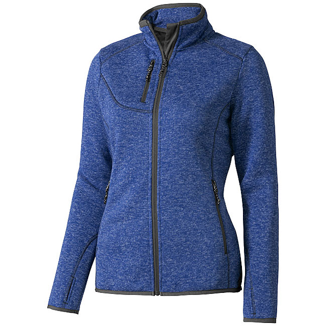 Tremblant women's knit jacket - blue