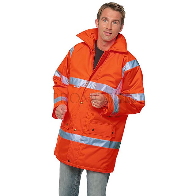 Result - reflexní bezpečnostní kabát - oranžová