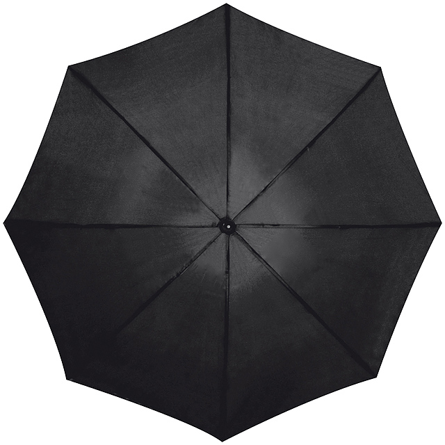 Large umbrella with soft grip. - black