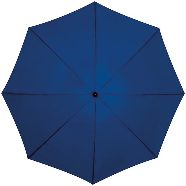 Large umbrella with soft grip. - blue