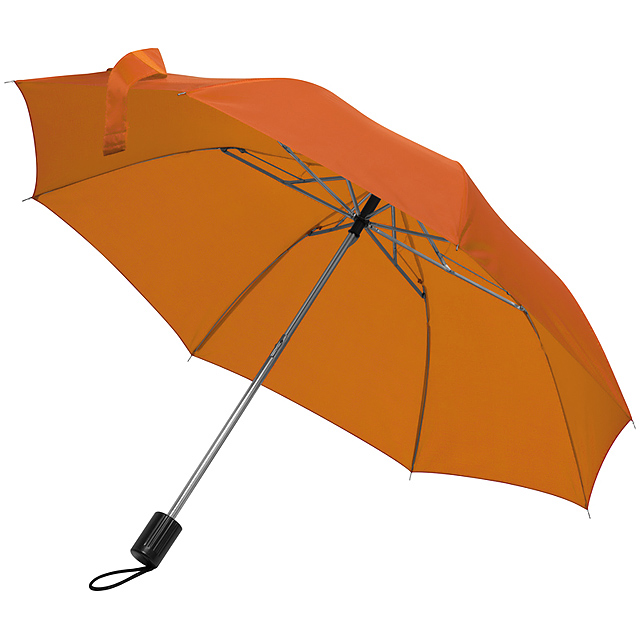 Telescope collapsible umbrella - orange