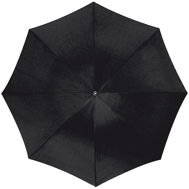 Automatic umbrella, plastic handle - black