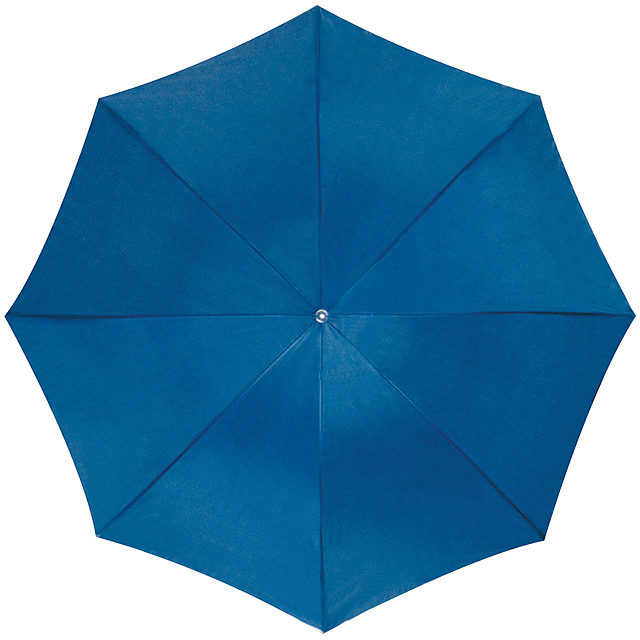 Automatic umbrella, plastic handle - blue