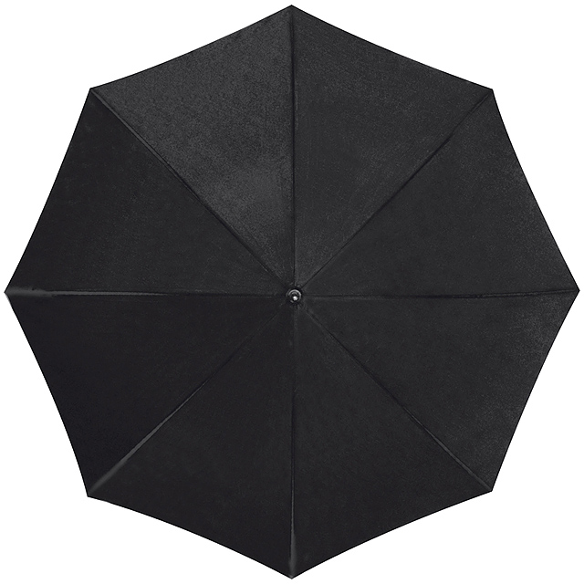 Hliníkový deštník - černá