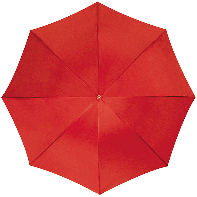 Regenschirm automatisch mit Alugestänge - Rot