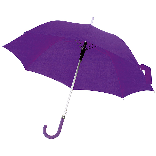 Regenschirm automatisch mit Alugestänge - Violett