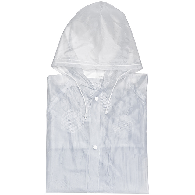 Raincoat  in XL, PVC - transparent