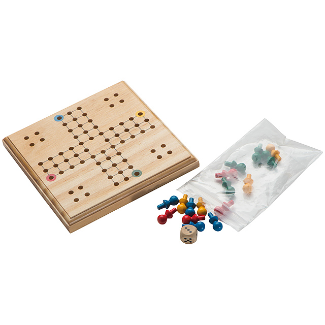 Classic game made of wood - brown