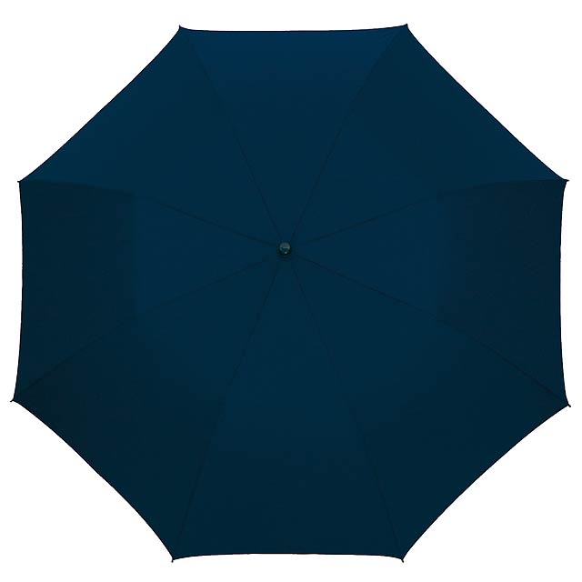 Automatic windproof pocket umbrella for men MISTER - blue