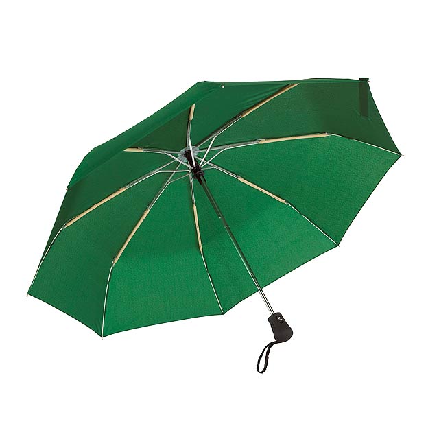 Windproof-Taschenschirm BORA - Grün