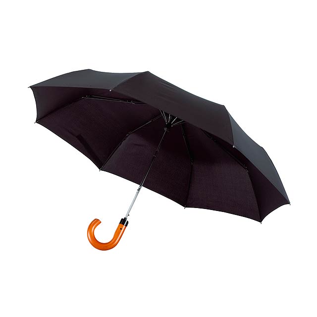 Automatický skládací deštník pro muže  LORD - čierna