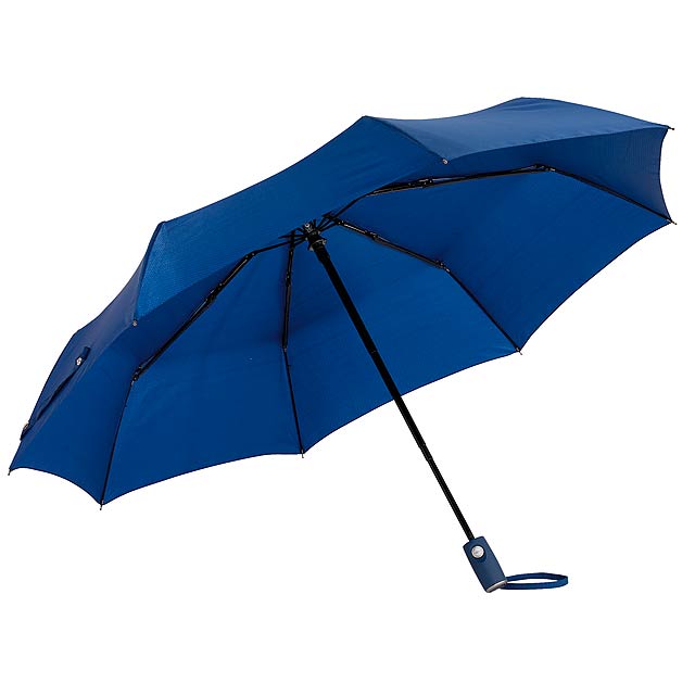 Automatic windproof pocket umbrella ORIANA - blue