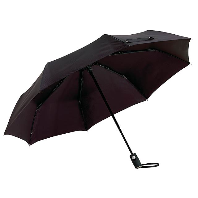 Automatic windproof pocket umbrella ORIANA - black