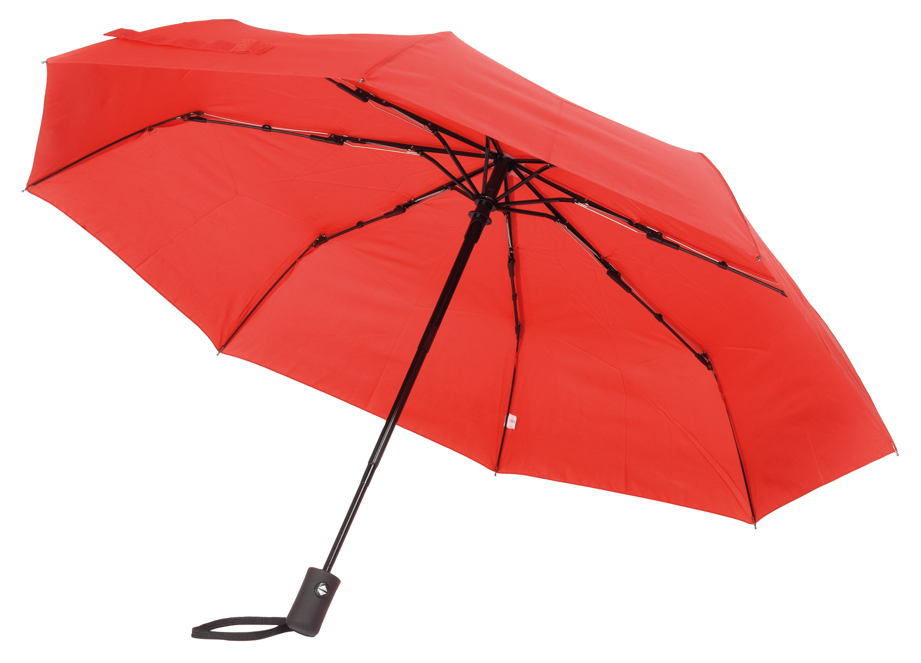 Automatic open-close windproof pocket umbrella PLOPP - red
