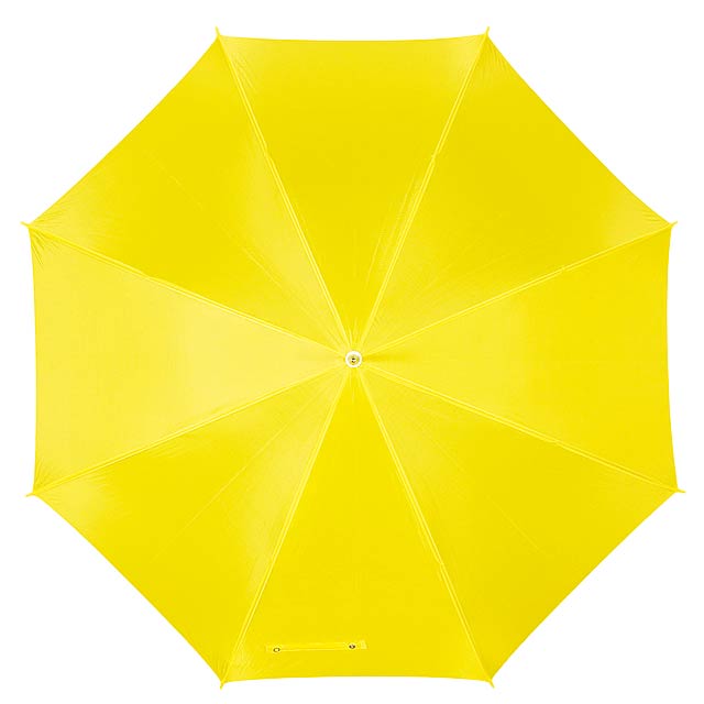 Automatic stick umbrella DANCE - yellow