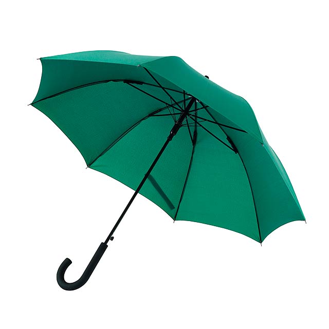 Automatic windproof stick umbrella WIND - green