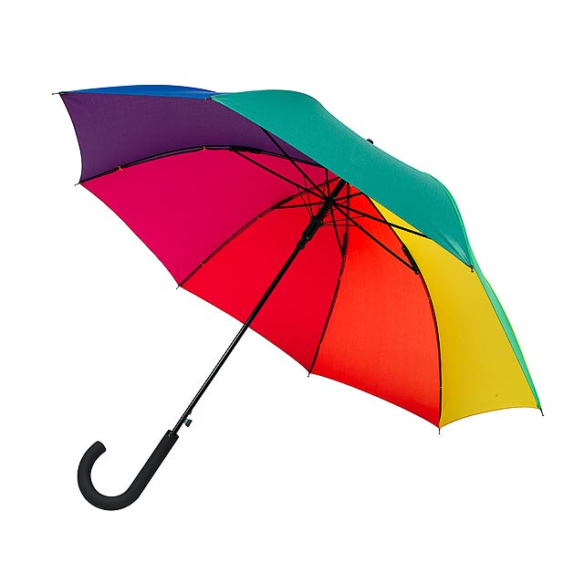 Automatic windproof stick umbrella WIND - multicolor