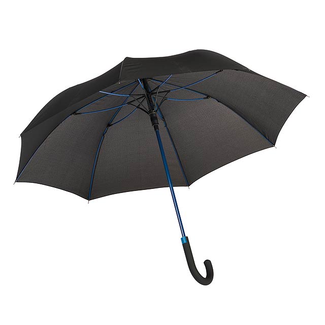 Automatic stick umbrella CANCAN - blue