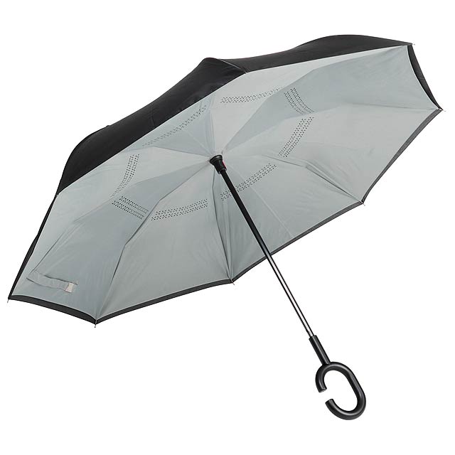 dáždnik Flipped - šedá