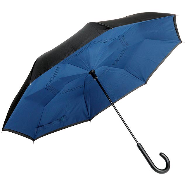 Automatic stick umbrella OPPOSITE - blue