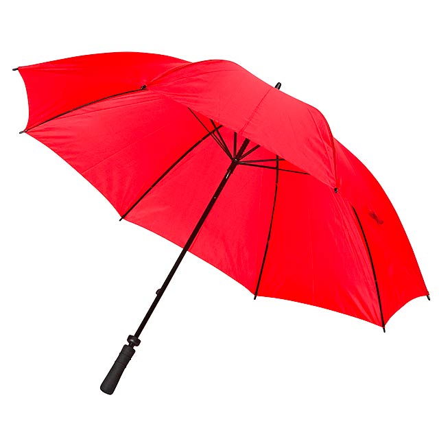 Windproof umbrella TORNADO - red