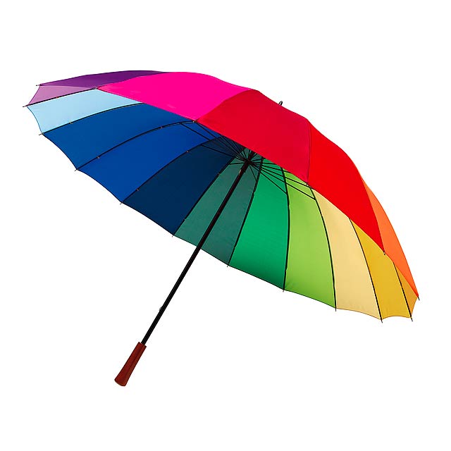 Golf umbrella RAINBOW SKY - multicolor
