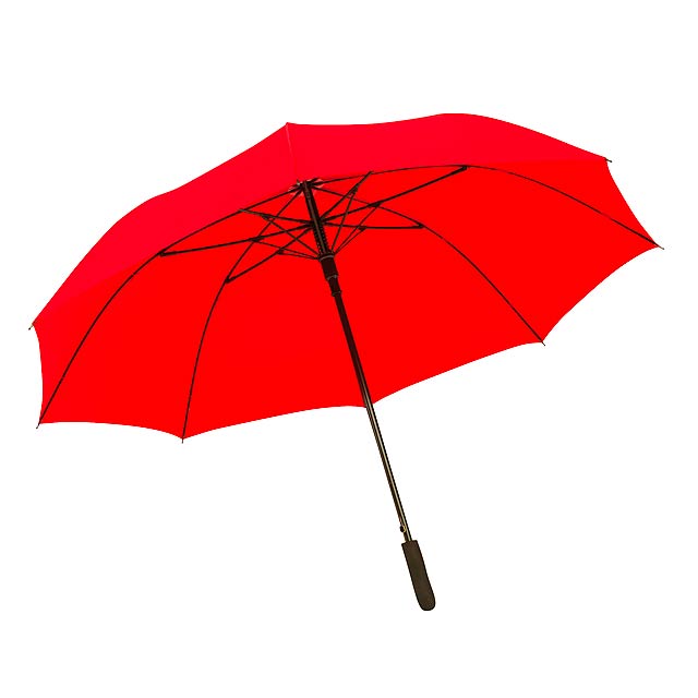 Automatic wind proof umbrella PASSAT - red