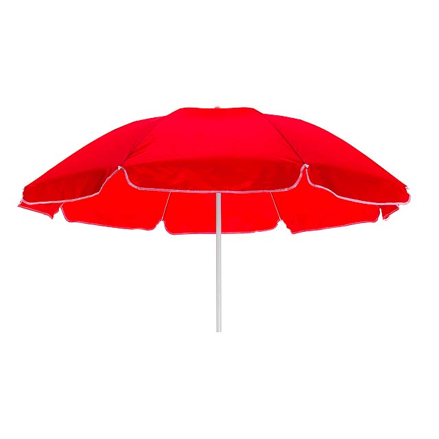 Beach umbrella and parasol SUNFLOWER - red