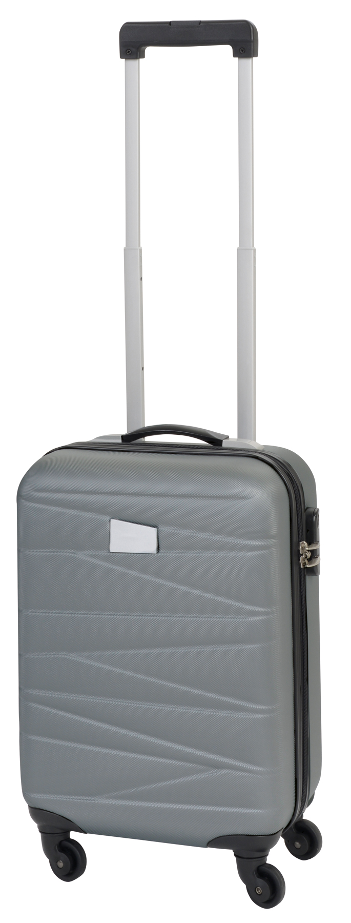 Kufr na kolečkách PADUA - stříbrná