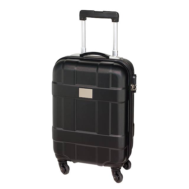 Trolley cabin suitcase MONZA - black