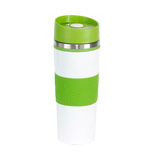 Double-walled flask ARABICA - green