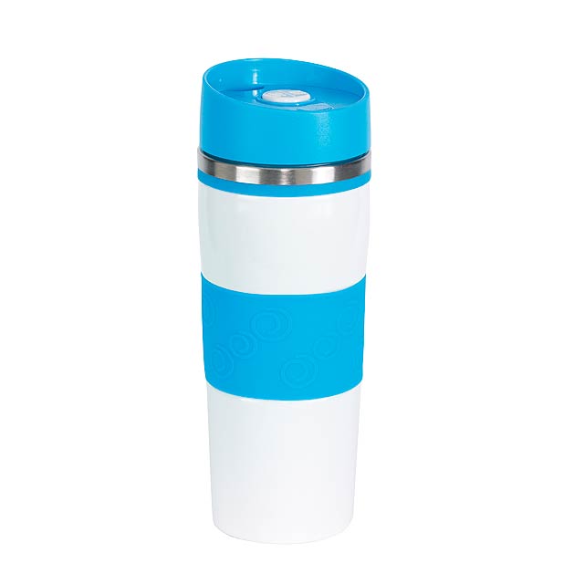 Double-walled flask ARABICA - baby blue
