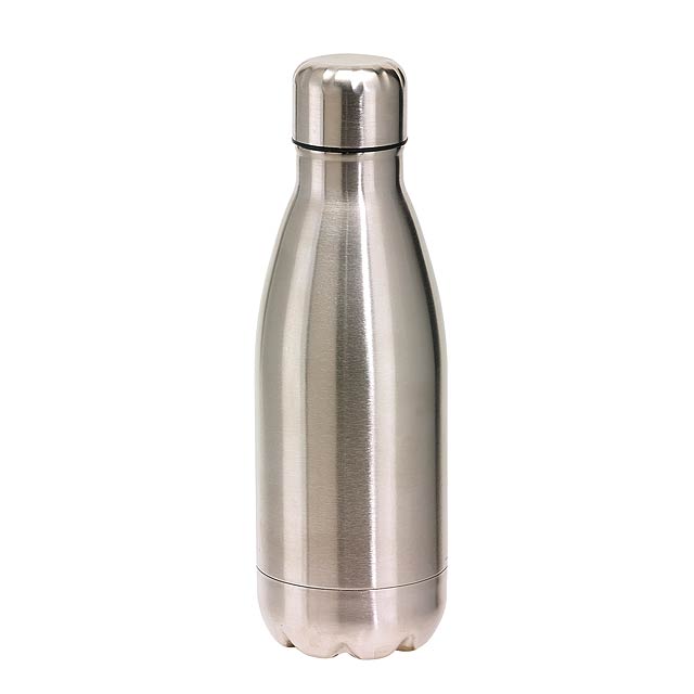 Travel flask PARKY - silver