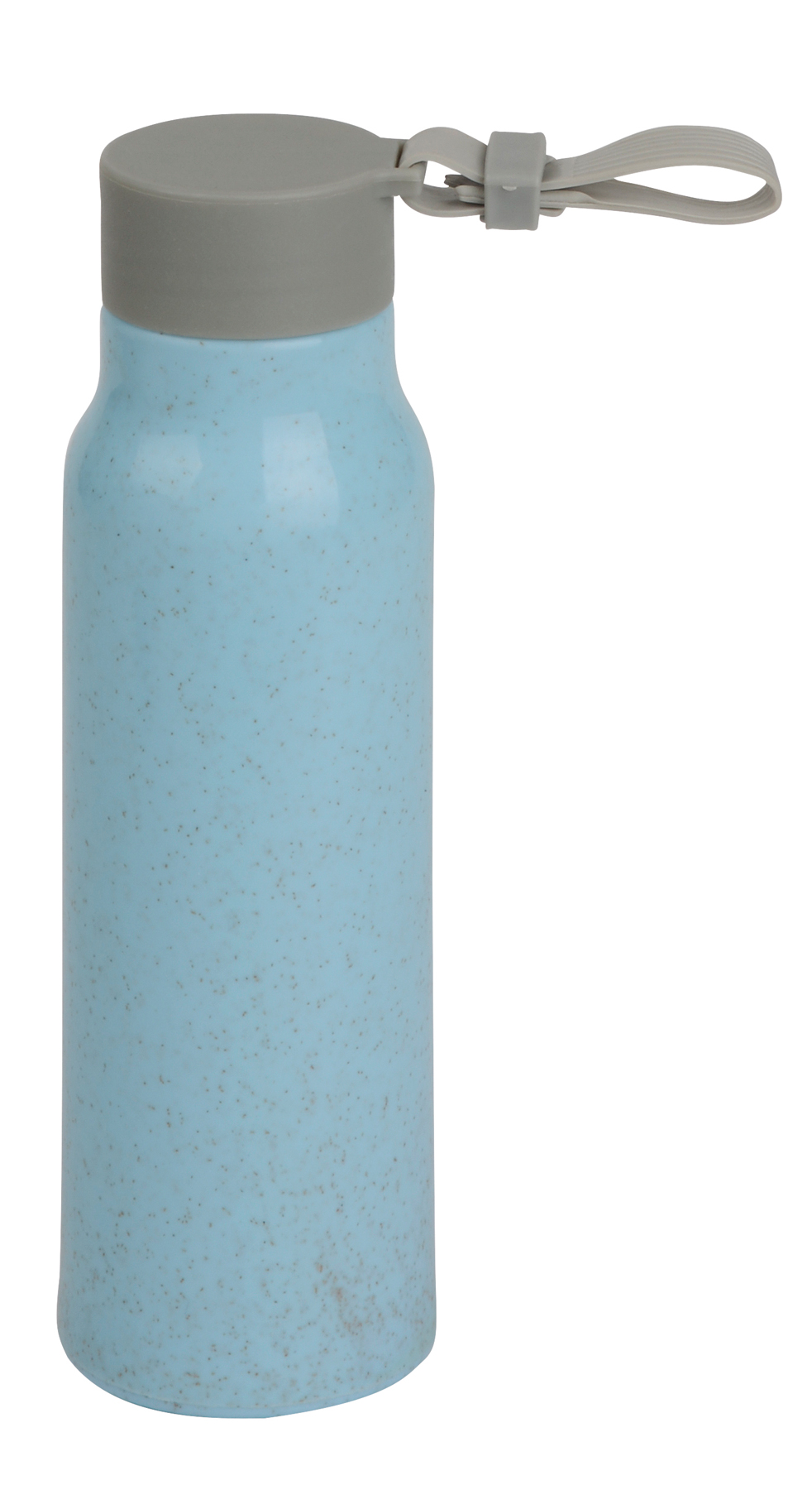 Glass drinking bottle ECO DRINK - blue