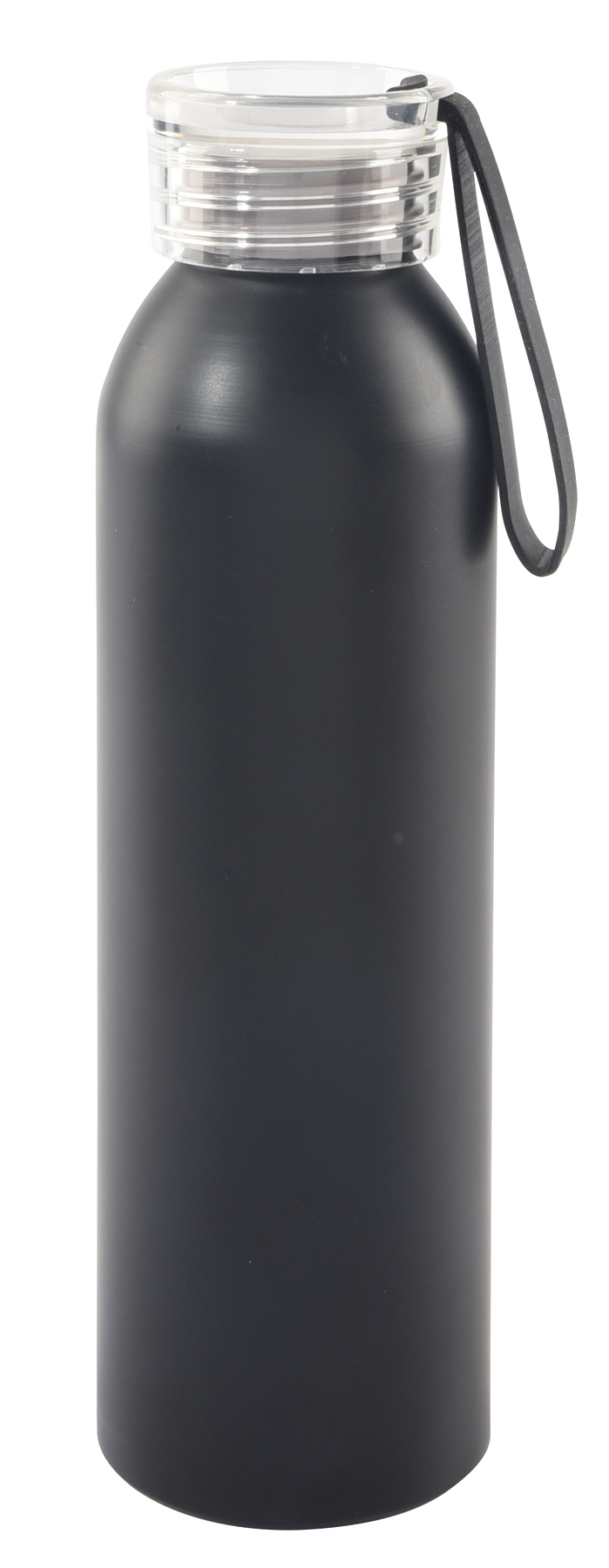 Aluminium Trinkflasche LOOPED - schwarz