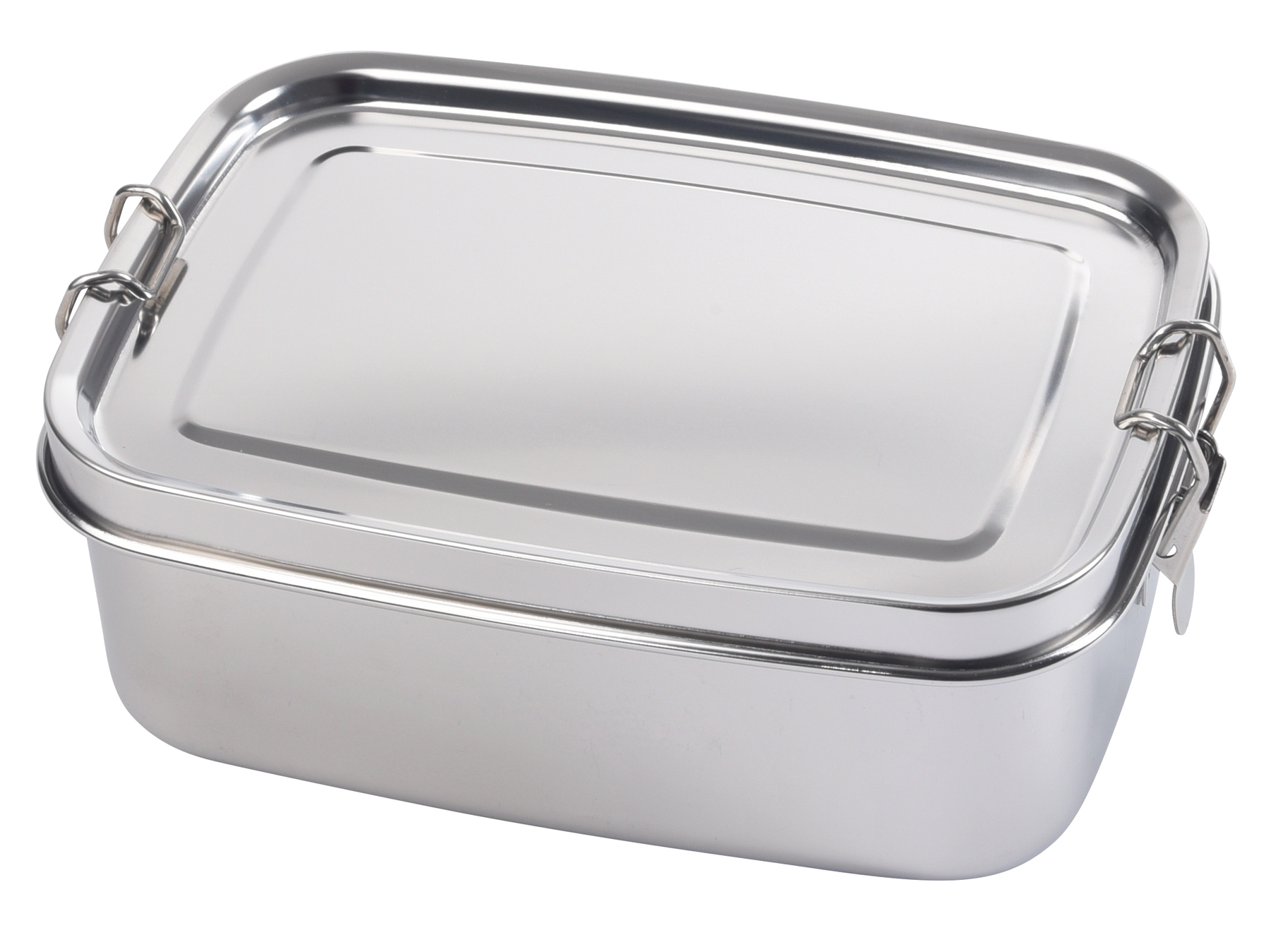 Stainless steel lunch box STRONG BREAK - silver