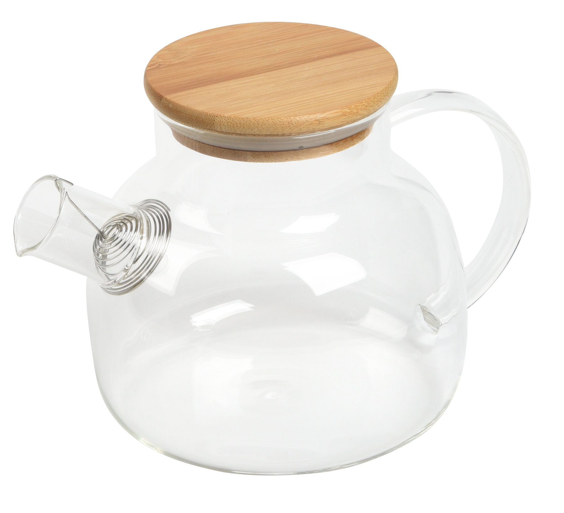 Glass tea pot MATCHA - brown