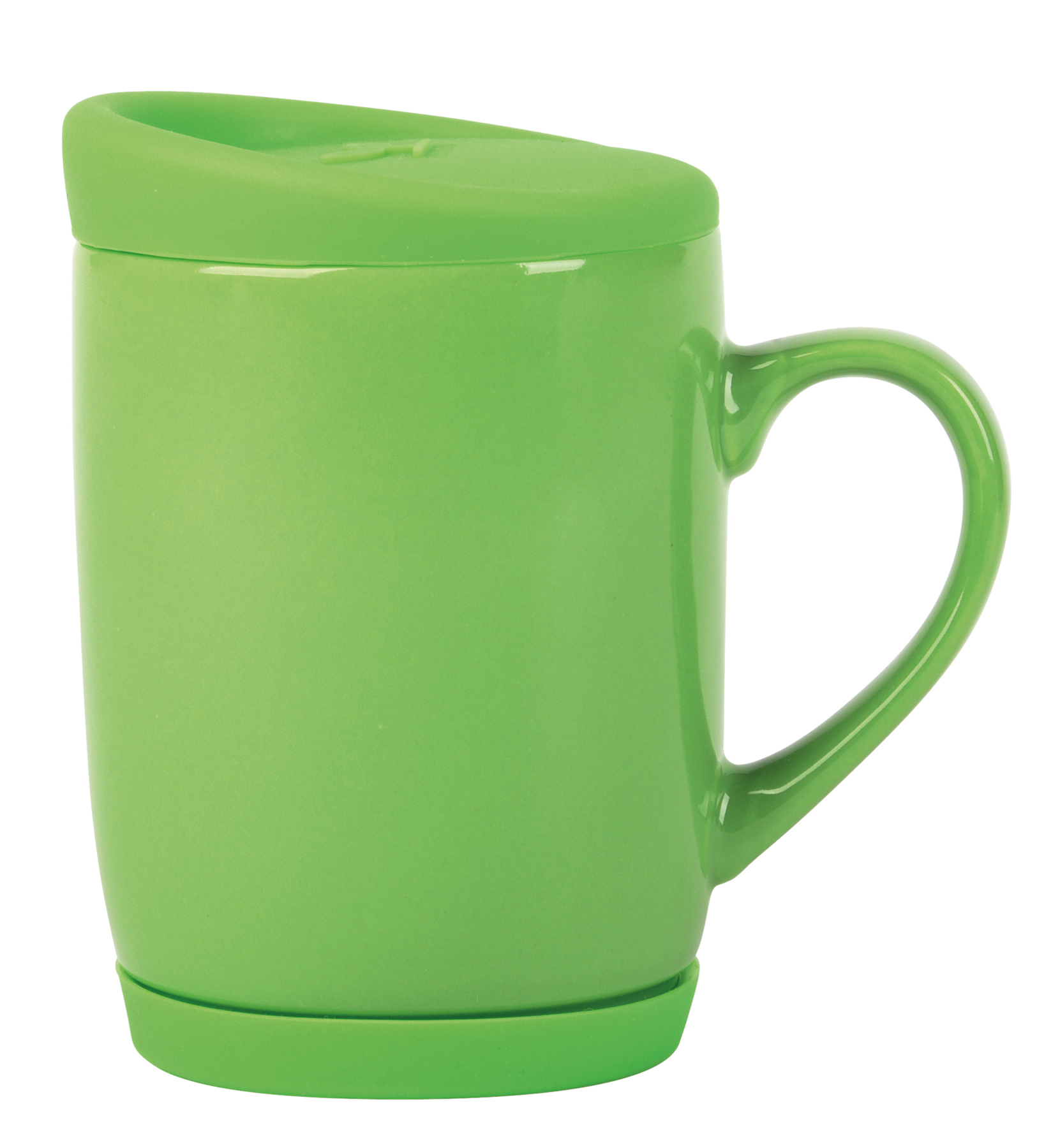 Ceramic mug EASY DAY - green