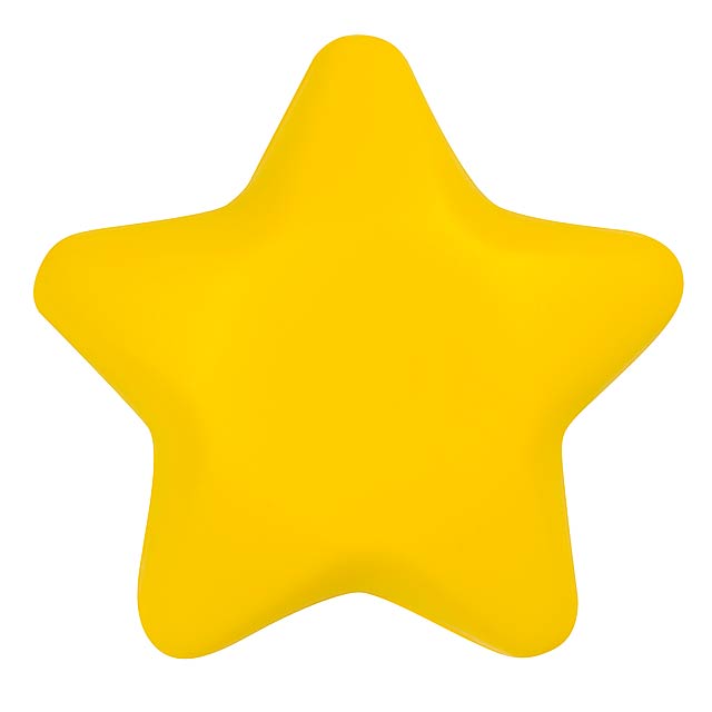 Antistresová hvězda STARLET - žlutá